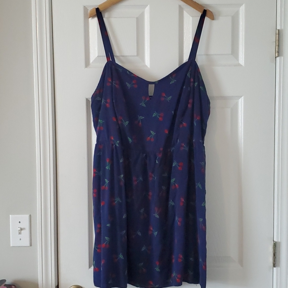 Cherry pattern dress